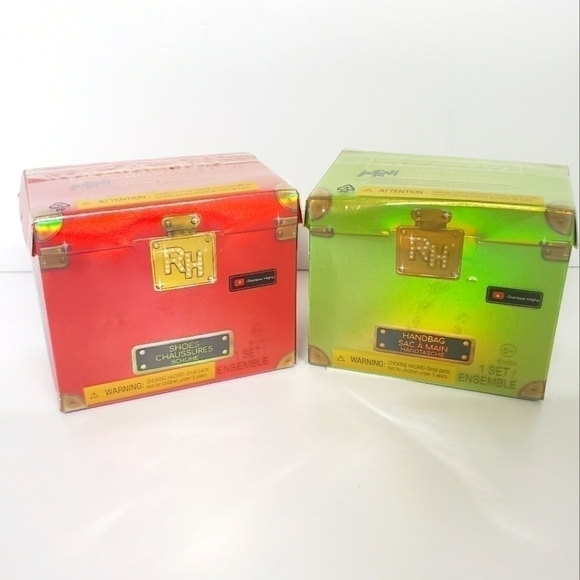 Rainbow High-Mini Accessories Studio set of 2. 1 Handbag 1 Shoes Sealed - Picture 1 of 6